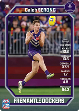 2026 Teamcoach AFL Common Cards - Cards 1 to 100 - Pick Your Card