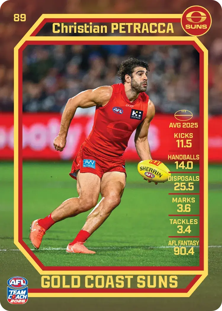 2026 Teamcoach AFL Common Cards - Cards 1 to 100 - Pick Your Card