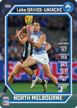 2026 Teamcoach AFL Common Cards - Cards 1 to 100 - Pick Your Card