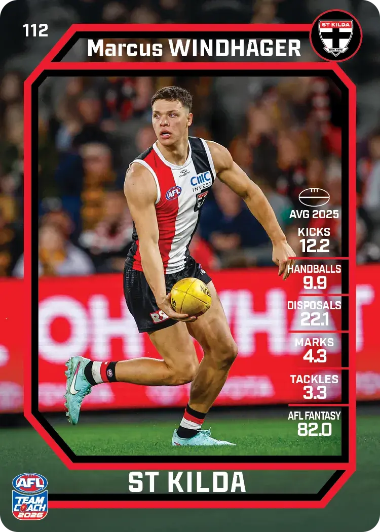 2026 Teamcoach AFL Common Cards - Cards 101 to 198 - Pick Your Card