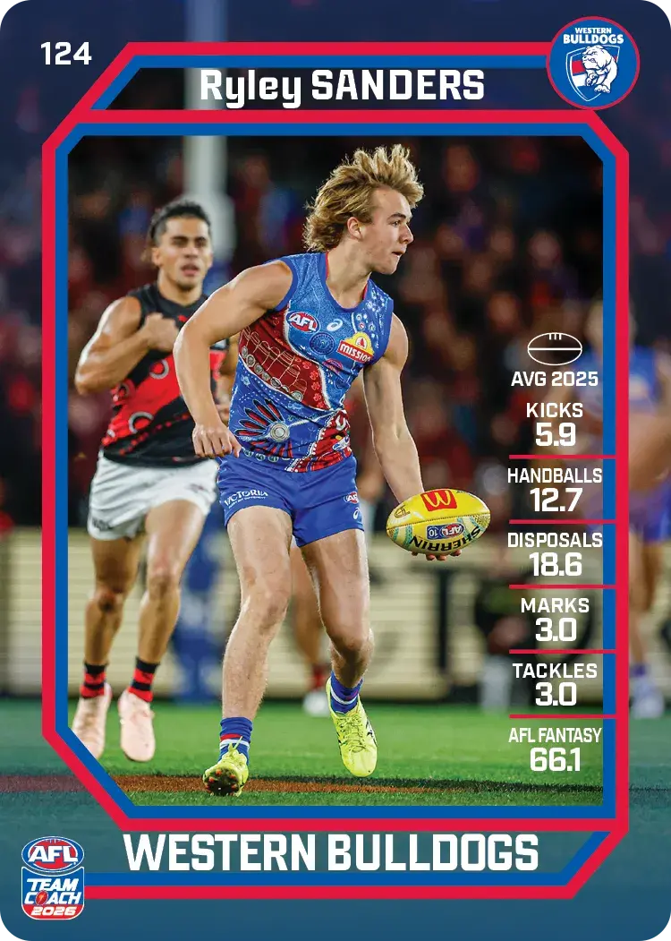 2026 Teamcoach AFL Common Cards - Cards 101 to 198 - Pick Your Card