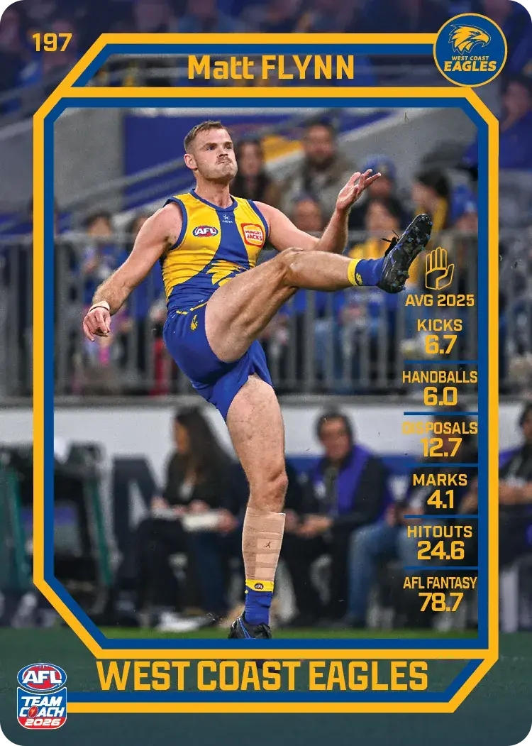 2026 Teamcoach AFL Common Cards - Cards 101 to 198 - Pick Your Card