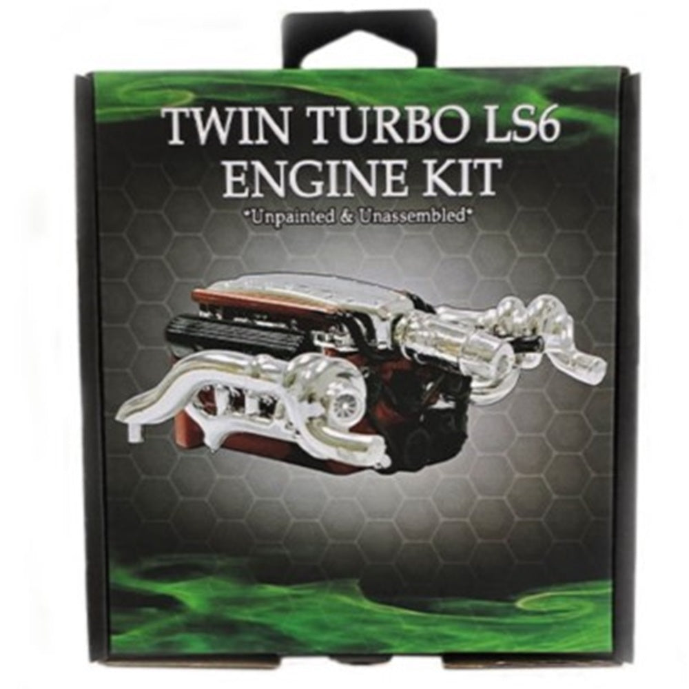 A9X/LX SS Twin Turbo LS6 Engine, 1:24 Scale Plastic Model Kit