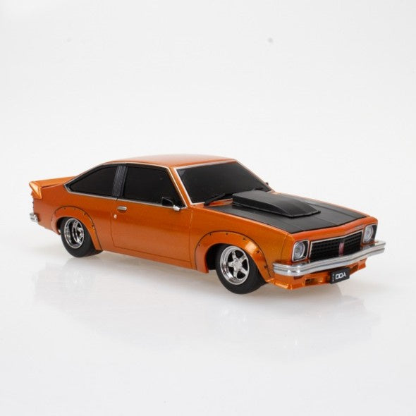 Burnt Orange Holden A9X Torana, SPECTRA RIDES, 1:24 Scale Plastic Model