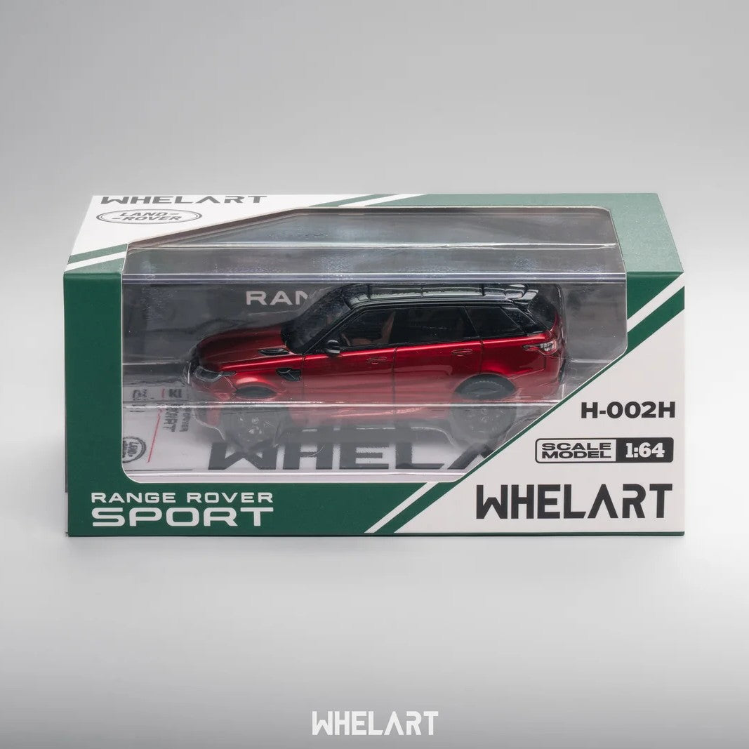 RANGE ROVER SPORT Metallic Red, 1:64 Scale Diecast Car