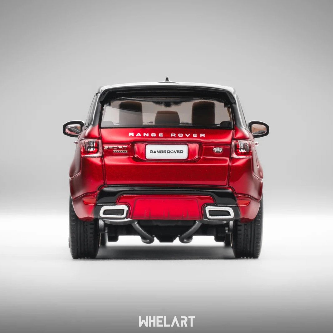 RANGE ROVER SPORT Metallic Red, 1:64 Scale Diecast Car