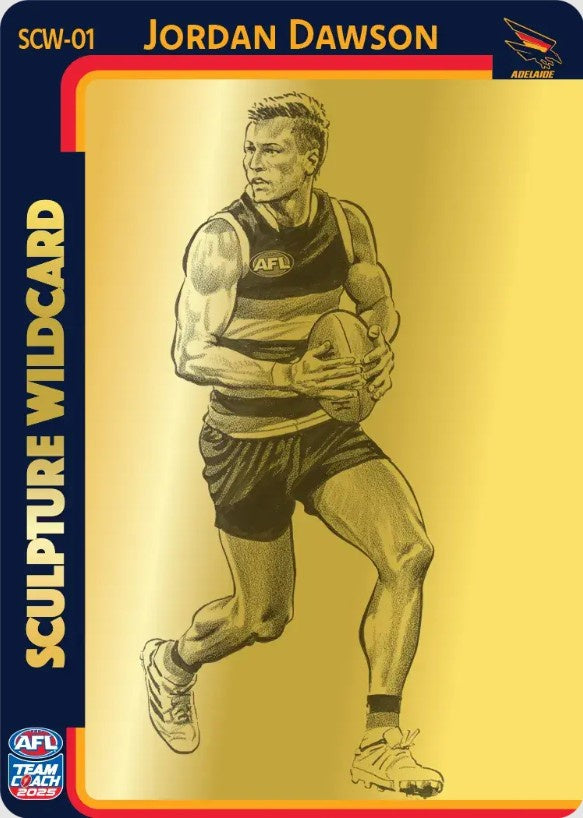 Jordan Dawson, GOLD Sculpture Wildcard, 2025 Teamcoach AFL