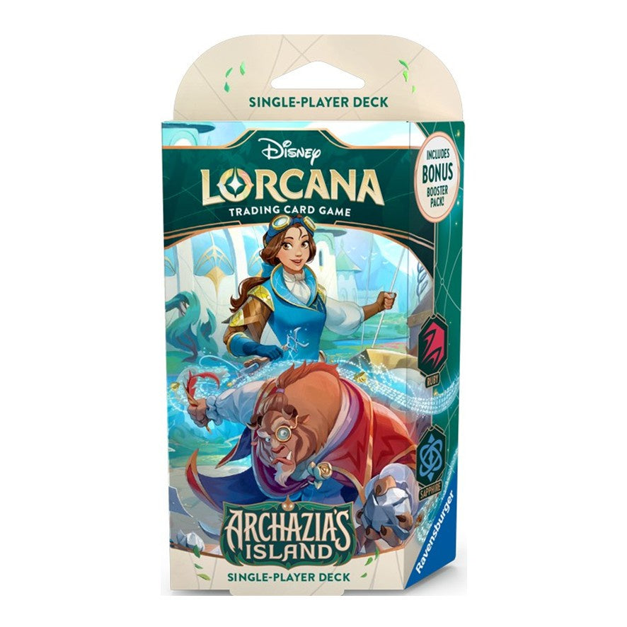 Disney Lorcana - Archazia's Island - Ruby/Sapphire Starter Deck