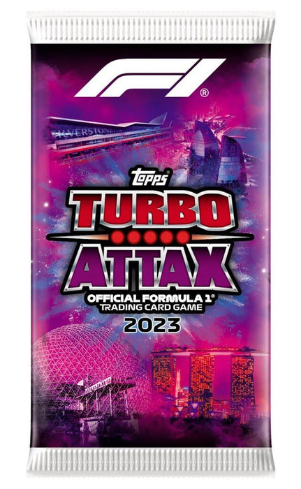 2023 Topps TURBO ATTAX Formula 1 Trading Cards Pack