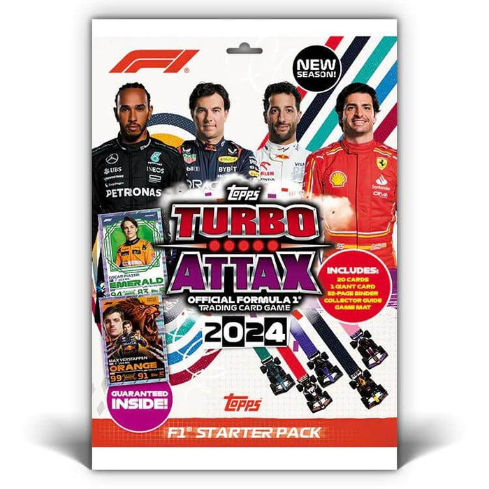 2024 Topps TURBO ATTAX Formula 1 STARTER PACK