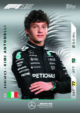 2025 Topps TURBO ATTAX Formula 1 Trading Cards Pack
