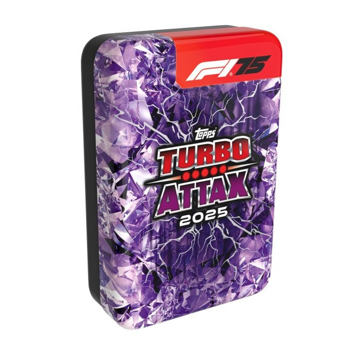 2025 Topps TURBO ATTAX Formula 1 Trading Cards  Mega Tin Assortment