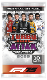 2025 Topps TURBO ATTAX Formula 1 Trading Cards Box