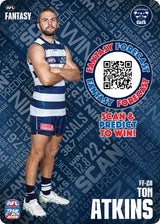 2026 Teamcoach AFL Fantasy Forecast - Cards 1 to 72 - Pick Your Card