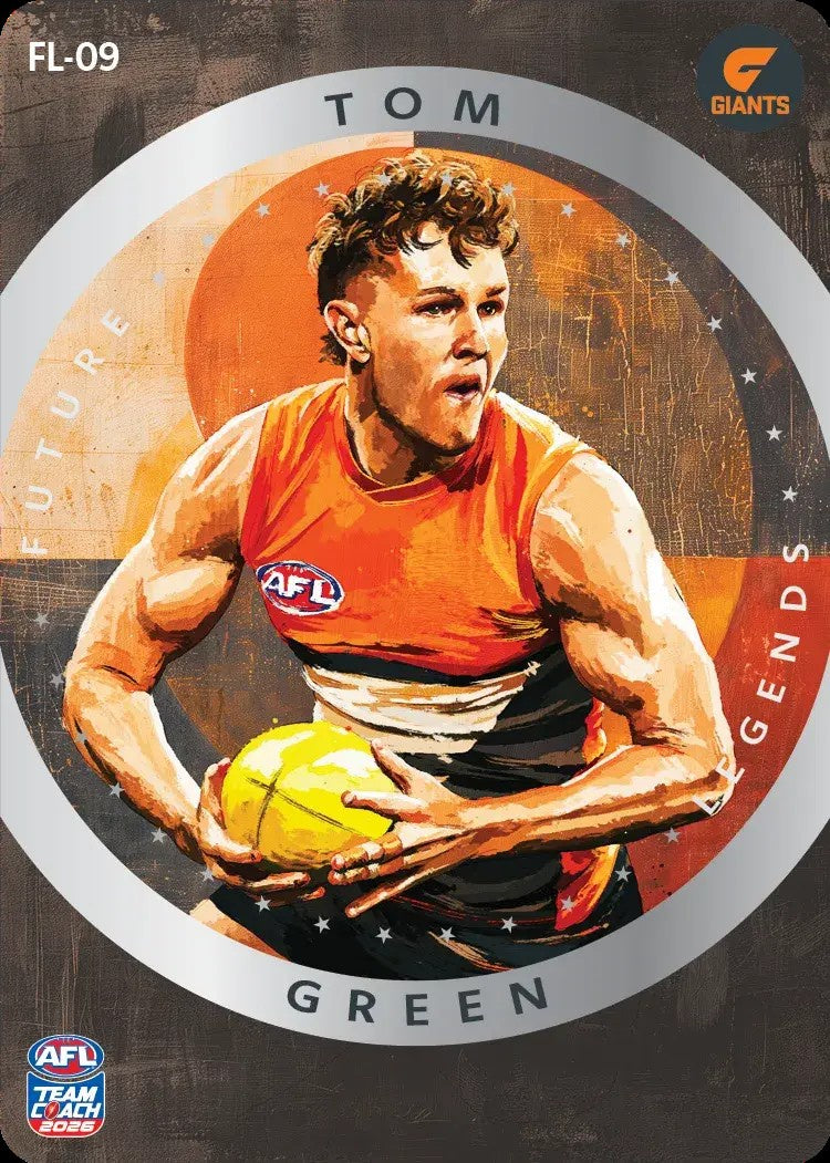Tom Green, Future Legends TEAM, 2026 Teamcoach AFL