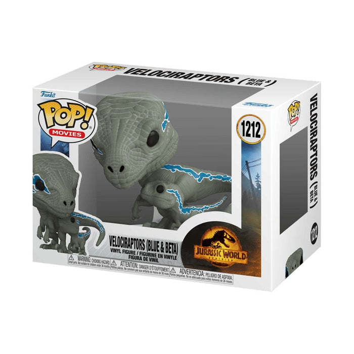 Jurassic World 3: Dominion - Velociraptors (Blue & Beta) Pop! Vinyl