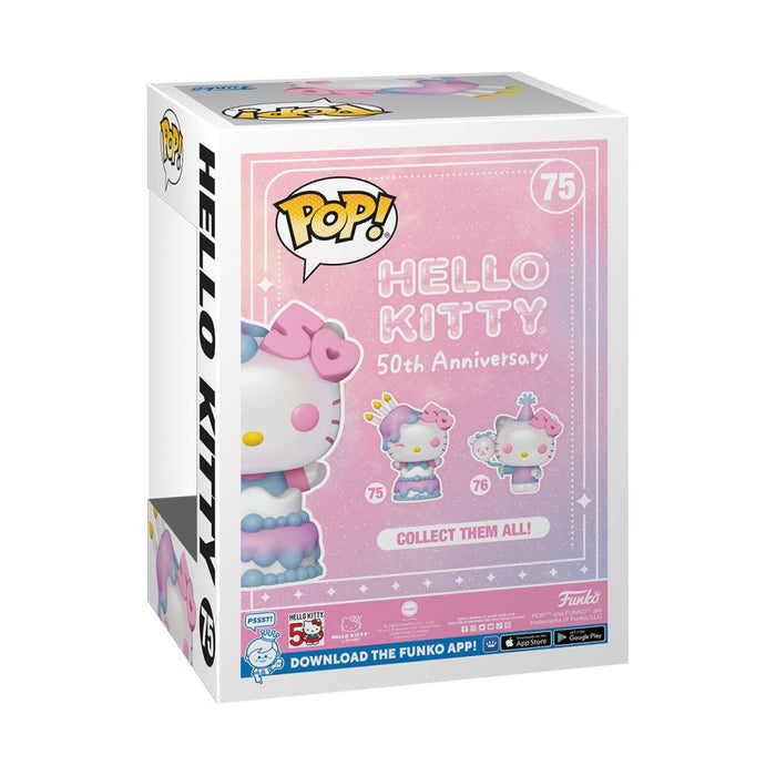 Hello Kitty 50th - Hello Kitty Cake DGL US Exclusive Pop! Vinyl [RS]