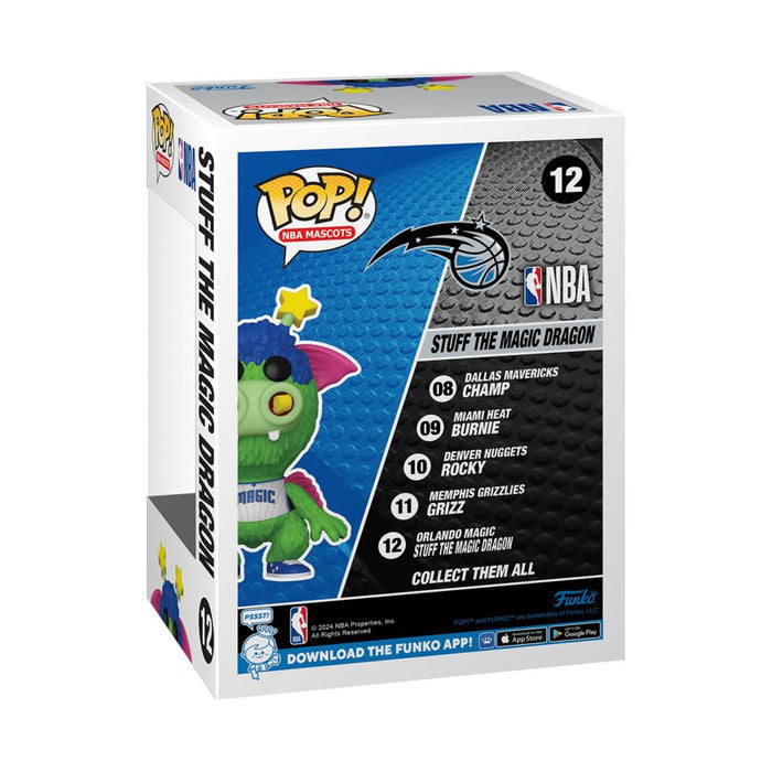 NBA: Mascots - Orlando Stuff the Magic Dragon Pop! Vinyl