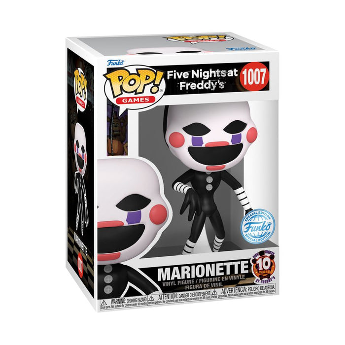 Five Nights at Freddy's: 10th Anniversary - Marionette US Exclusive Pop! Vinyl [RS]