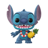 Lilo & Stitch - Luau Stitch US Exclusive Flocked Pop! Vinyl [RS]