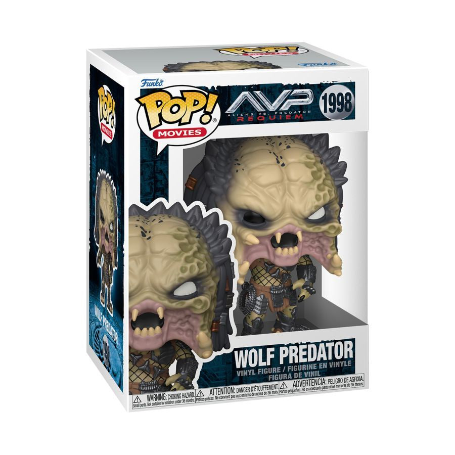 Alien Vs Predator: Requiem – Wolf Predator Pop! Vinyl