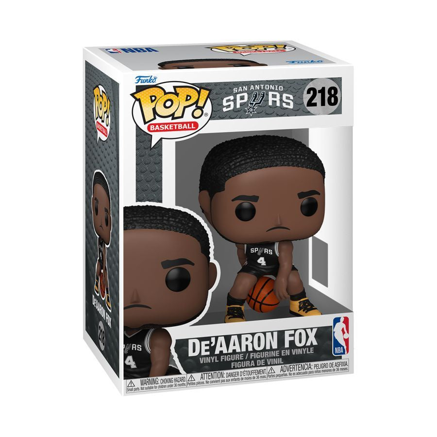 NBA: Spurs – De’Aaron Fox Pop! Vinyl