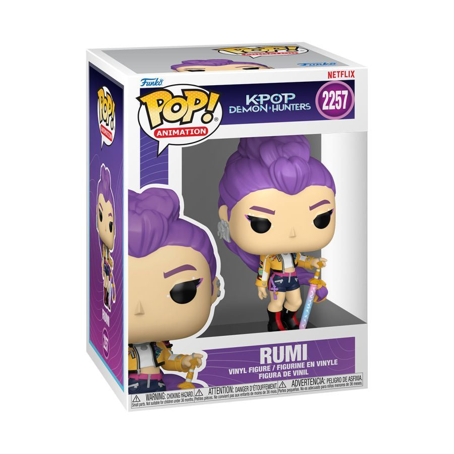 KPop Demon Hunters – Rumi Pop! Vinyl