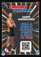 2025 Teamcoach AFL Fantasy Forecast - Cards 1 to 90 - Pick Your Card