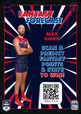 2025 Teamcoach AFL Fantasy Forecast - Cards 1 to 90 - Pick Your Card