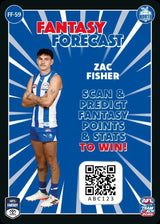 2025 Teamcoach AFL Fantasy Forecast - Cards 1 to 90 - Pick Your Card