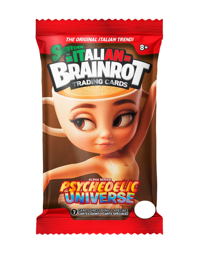 Skifidol Italian Brainrot Trading Card Game Booster Pack (Alpha Series)