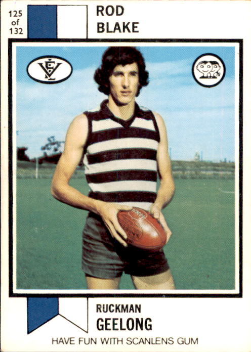 Rod Blake, 1974 Scanlens VFL