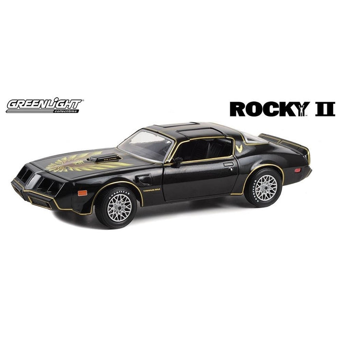 Rocky II 1979 Pontiac Firebird Trans Am, 1:24 Scale Diecast Car