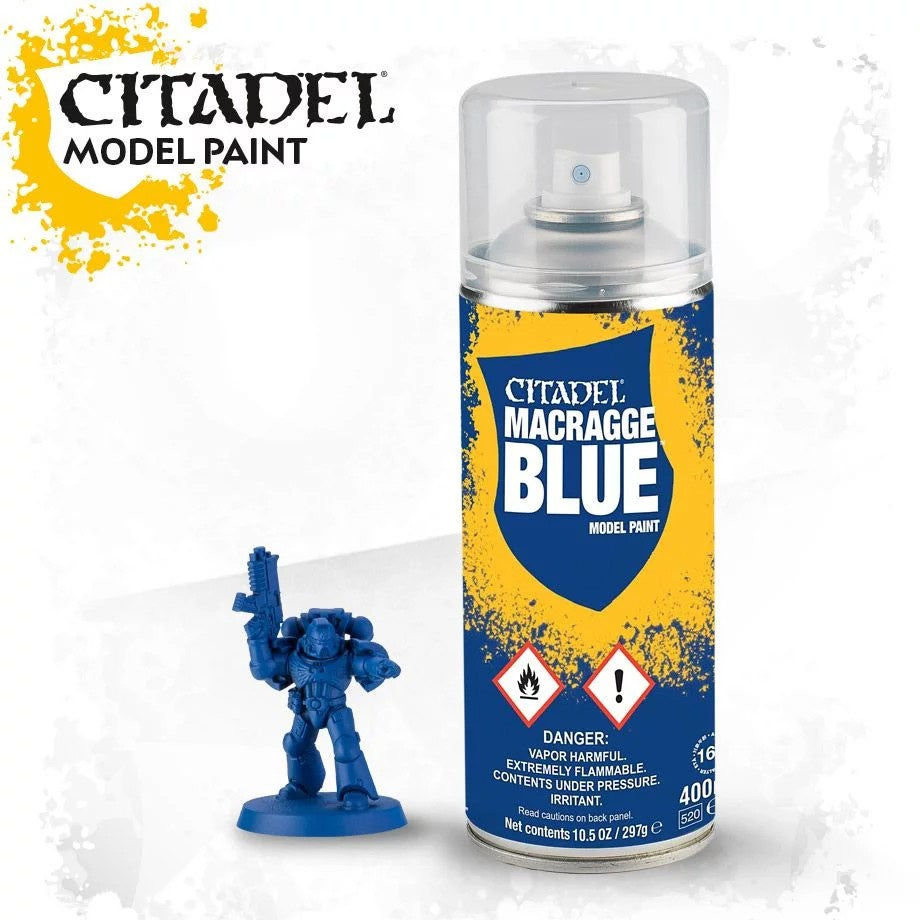 Citadel Colour Spray Paint, Macragge Blue 62-16, 400ml