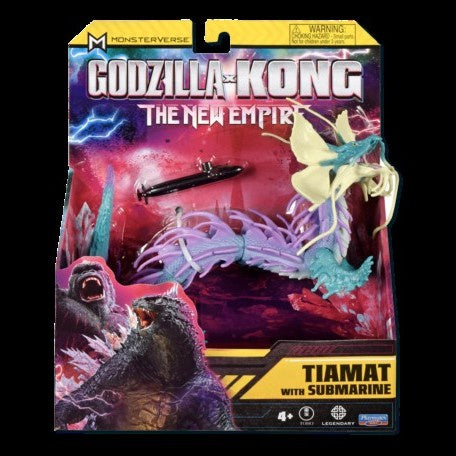 MonsterVerse Godzilla vs. Kong 2: The New Empire - Tiamat with Submarine 6" Action Figure