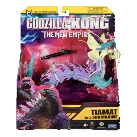 MonsterVerse Godzilla vs. Kong 2: The New Empire - Tiamat with Submarine 6" Action Figure