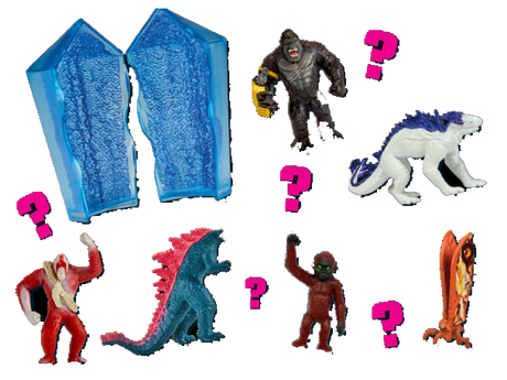 Hollow Earth Crystal w/ Surprise Monster Mystery Reveal