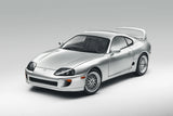 TOYOTA Supra (A80) Silver RHD, 1:18 Scale Diecast Car