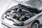 TOYOTA Supra (A80) Silver RHD, 1:18 Scale Diecast Car