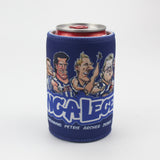 North Melbourne Kangas Player Legends Caricature Stubby Holders. Art by HarvTime.