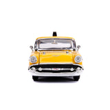 Deadpool (Comics) - 1957 Chevy Bel Air Taxi Hollywood Ride 1:24 Scale Diecast Vehicle with Deadpool