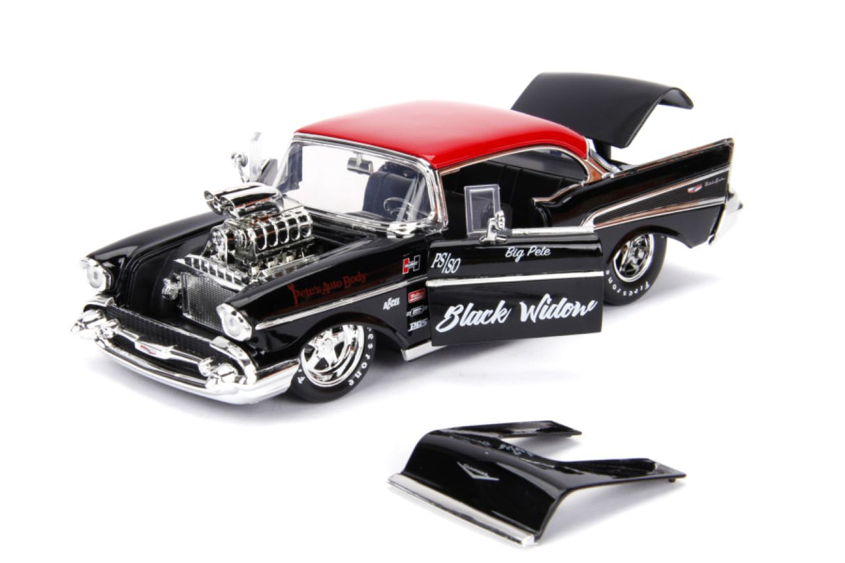 Big Time Muscle - 1957 Chevy Bel Air 1:24 Scale Diecast C