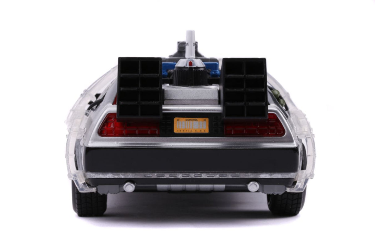 Back to the Future 2 - Delorean 1:24 Scale Diecast Hollywood Ride