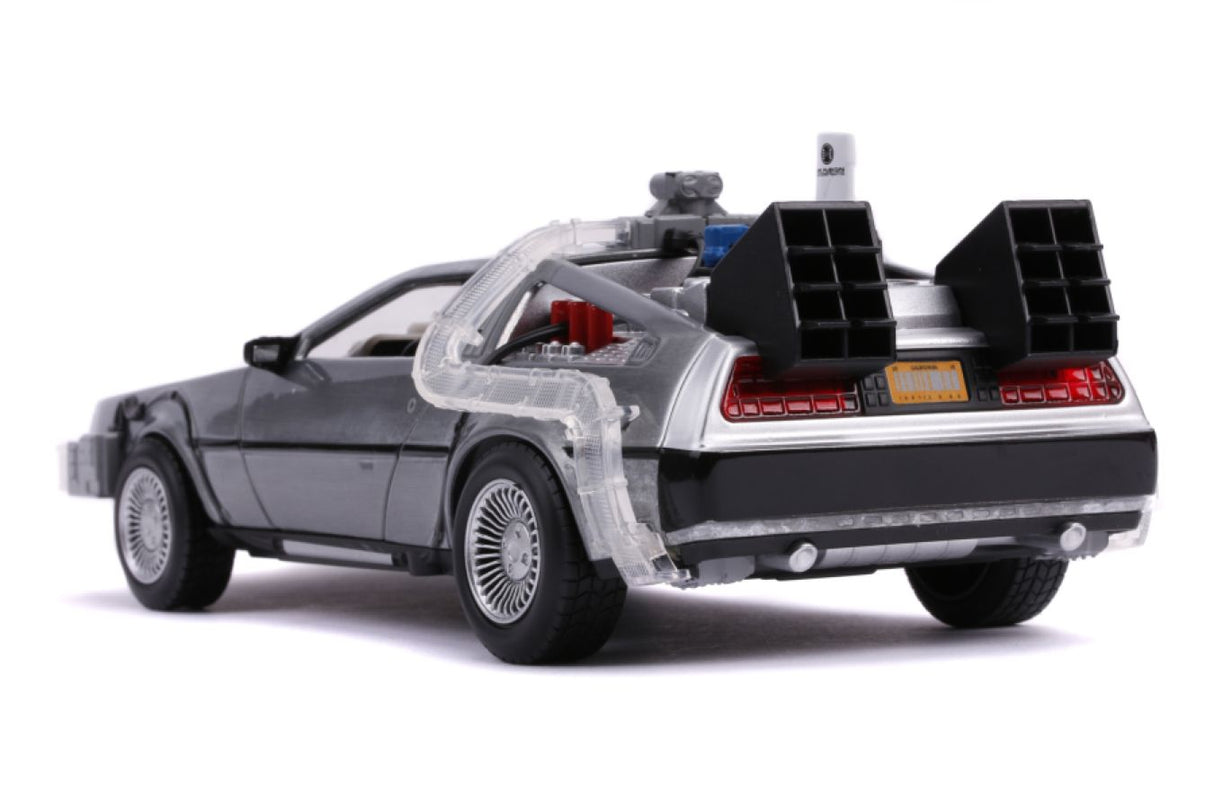 Back to the Future 2 - Delorean 1:24 Scale Diecast Hollywood Ride