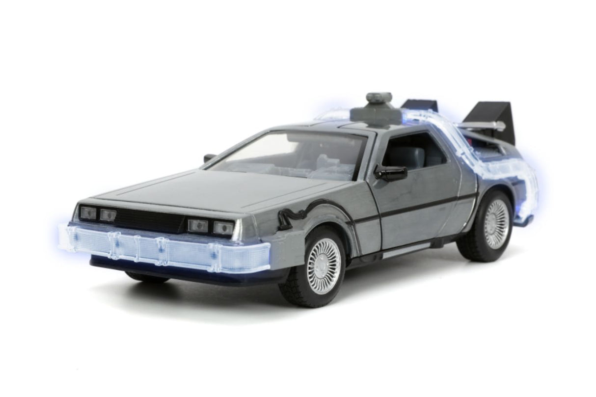 Back to the Future - Delorean Time Machine, 1:24 Scale Diecast Hollywood Ride