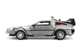 Back to the Future - Delorean Time Machine, 1:24 Scale Diecast Hollywood Ride