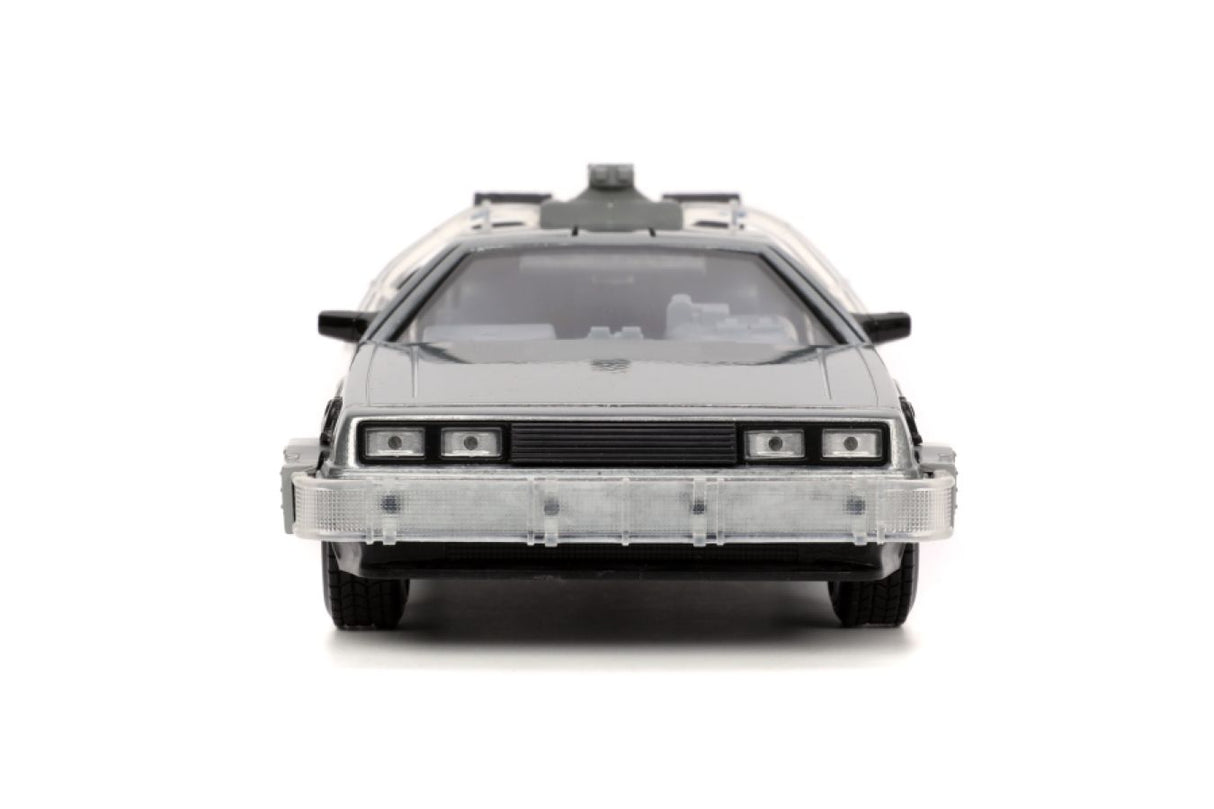 Back to the Future - Delorean Time Machine, 1:24 Scale Diecast Hollywood Ride