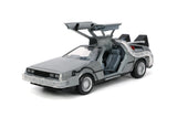 Back to the Future - Delorean Time Machine, 1:24 Scale Diecast Hollywood Ride