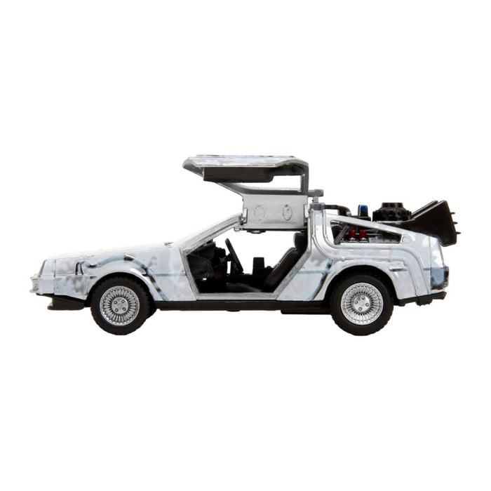 Back to the Future - Time Machine (Frost Covered) 1:32 Scale Diecast