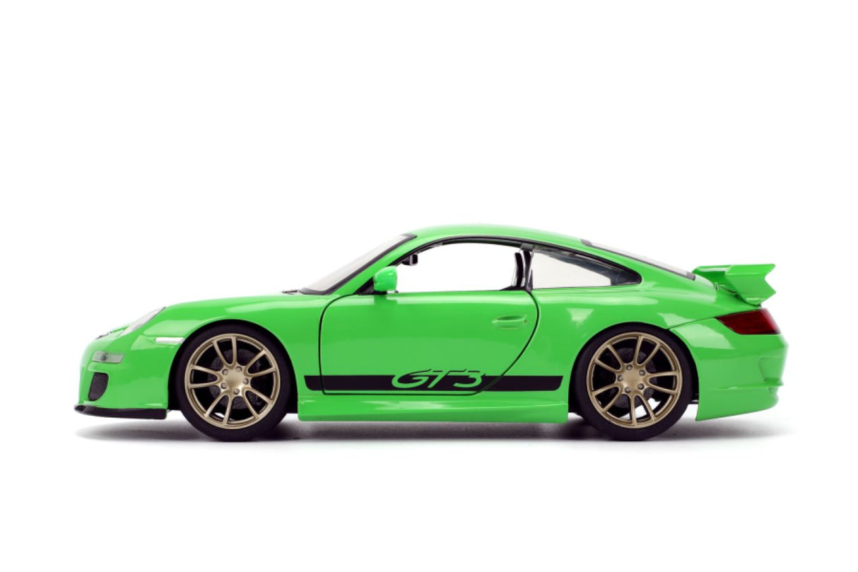 Fast & Furious X - 2007 Porsche 911 GT3, 1:24 Scale Diecast Vehicle